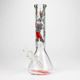 14" Brand 9mm glass water bong [NP2001]