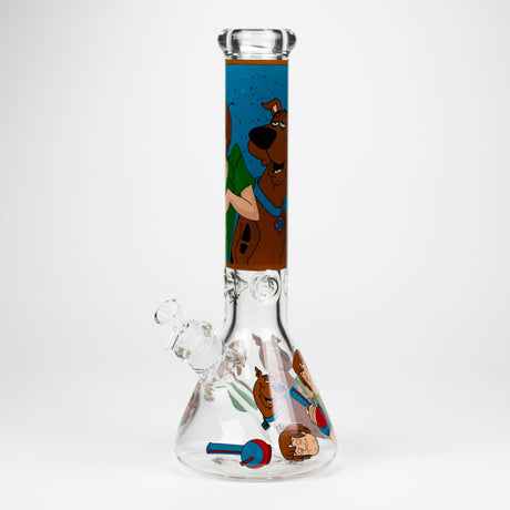 14" SD Cartoon 9mm glass water bong [GBT2112]