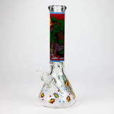 14" SD Cartoon 9mm glass water bong [GBT2112]