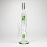 18" Glass water bong with Percolator and Diffuser