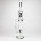 18" Glass water bong with Percolator and Diffuser