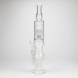 18" Glass water bong with Percolator and Diffuser