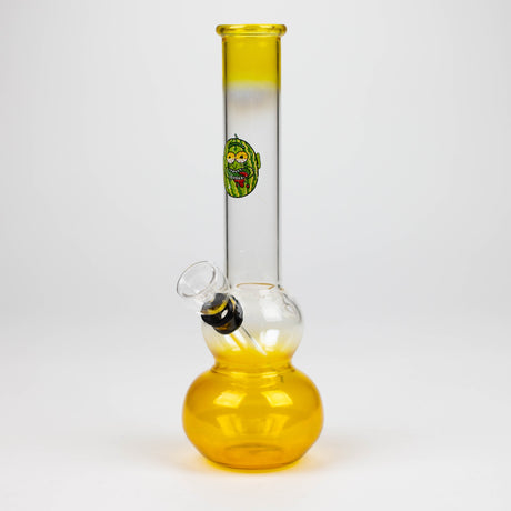 6" paint glass water bong