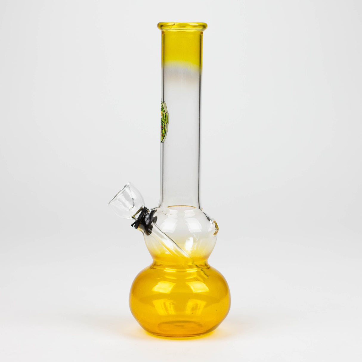 6" paint glass water bong