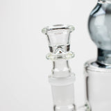 11" Color accented glass bong with honeycomb diffuser-Assorted Glass Bong Bongzie Smokes