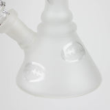 6" Glow in the dark glass bong