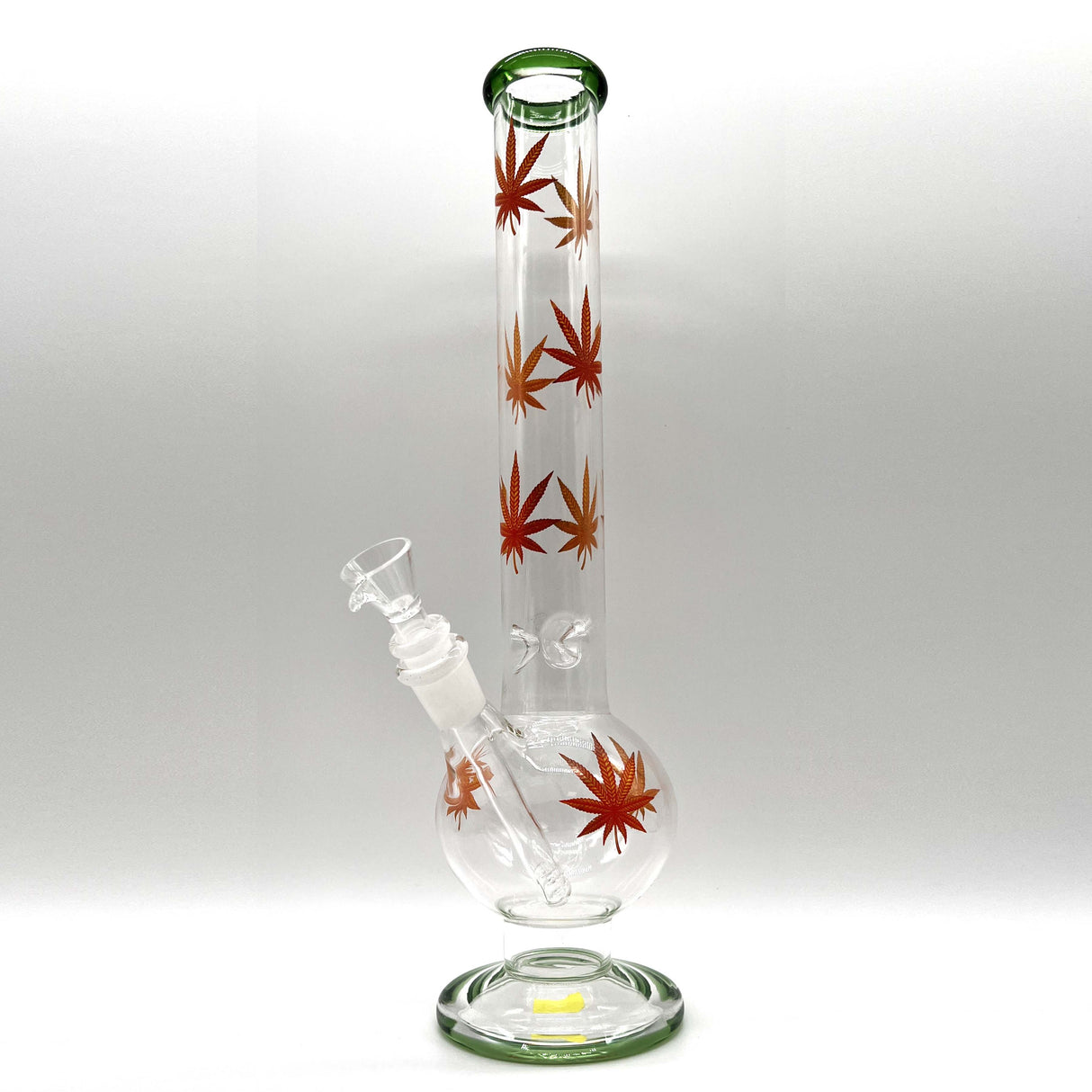 Full Body Weed 14" Water Pipe Bong- Assorted Colors Glass Bong NIBO Distribution