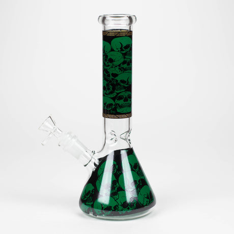 10" Glass Bong With The War Design