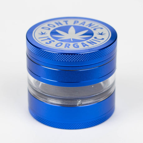 Heavy Duty Large "Don't Panic It's Organic" 4 Parts Weed Grinder Engraved in Canada Design #2