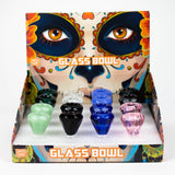 Genie | 14 mm Diamond shape Glass Bowl Box of 16 [Bowl2-14]