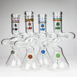 NG | 14 inch ZIg-Zag Beaker Bong [G101] Glass Bong High-End Brands Glass