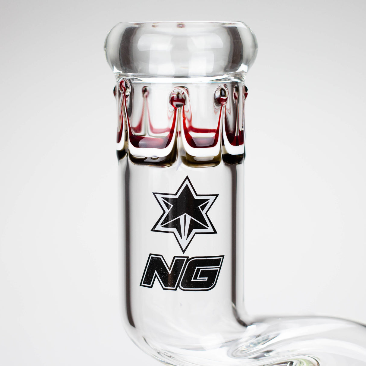 NG | 14 inch ZIg-Zag Beaker Bong [G101]