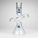 NG | 14 inch ZIg-Zag Beaker Bong [G101]