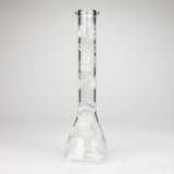 12" 5mm Luxury Design Glow in the Dark Glass Bong