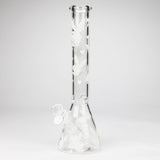 12" 5mm Luxury Design Glow in the Dark Glass Bong