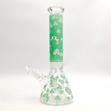 14" 7mm Mushroom Glow in the dark Bong_7