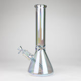 Infyniti | 13.5" Electroplate tube glass water bong [GP2012]