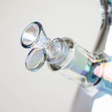 Infyniti | 13.5" Electroplate tube glass water bong [GP2012]