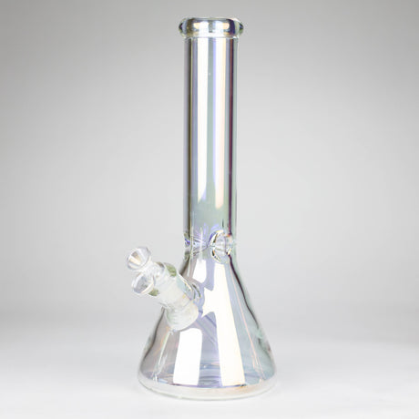 Infyniti | 13.5" Electroplate tube glass water bong [GP2012]