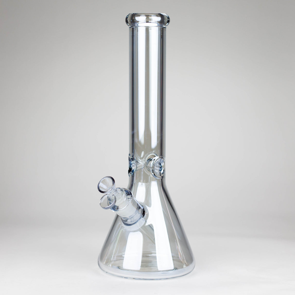 Infyniti | 13.5" Electroplate tube glass water bong [GP2012]