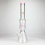 Fortune | 18" Double Tree Perc Beaker Bong Assorted Colour