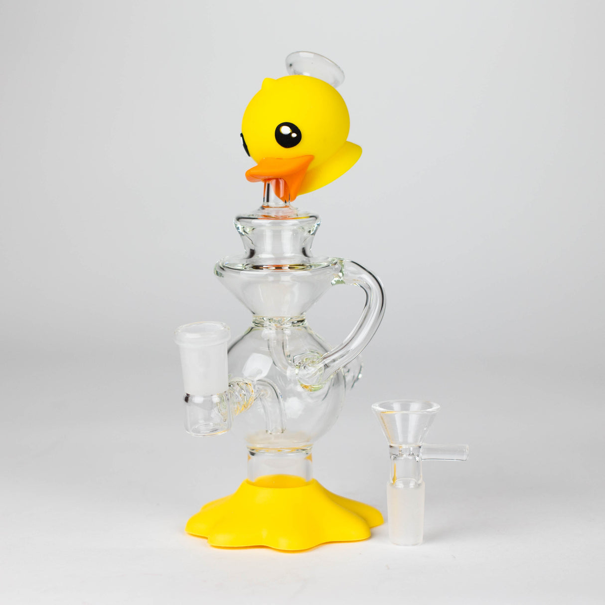 7.5"Duck Functional Glass Water pipe