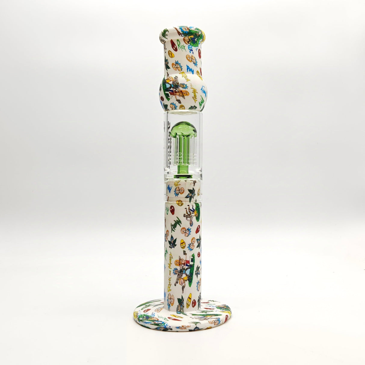 Fortune | 10" Silicone Hydrographic Tree Perc Waterpipe_6