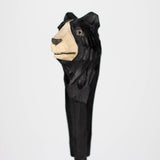 Hand-crafted Black Bear Hand Crafted Wooden Back Scratcher [CD-4506] Handcrafted Canadian Distributor