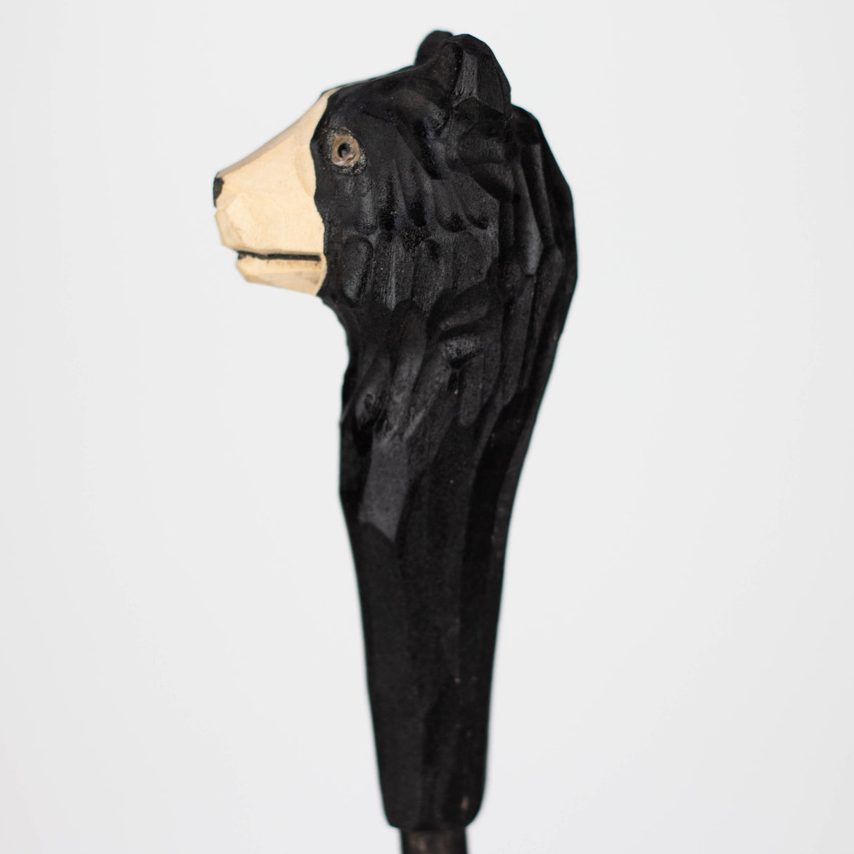Hand-crafted Black Bear Hand Crafted Wooden Back Scratcher [CD-4506] Handcrafted Canadian Distributor