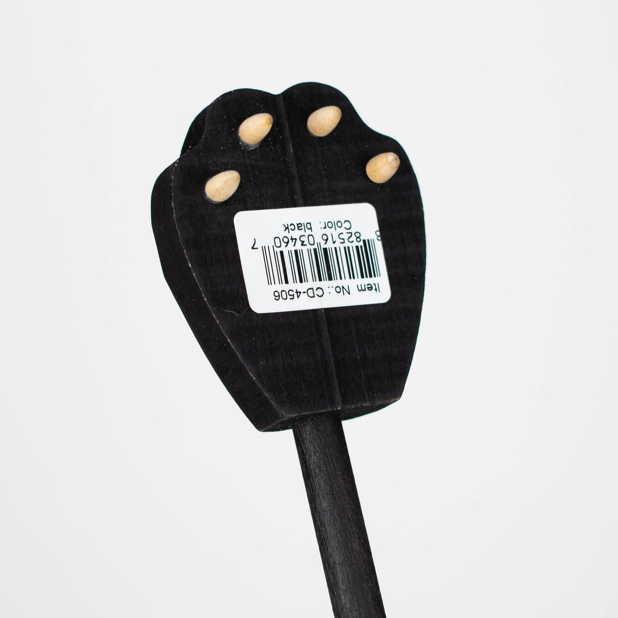 Hand-crafted Black Bear Hand Crafted Wooden Back Scratcher [CD-4506] Handcrafted Canadian Distributor
