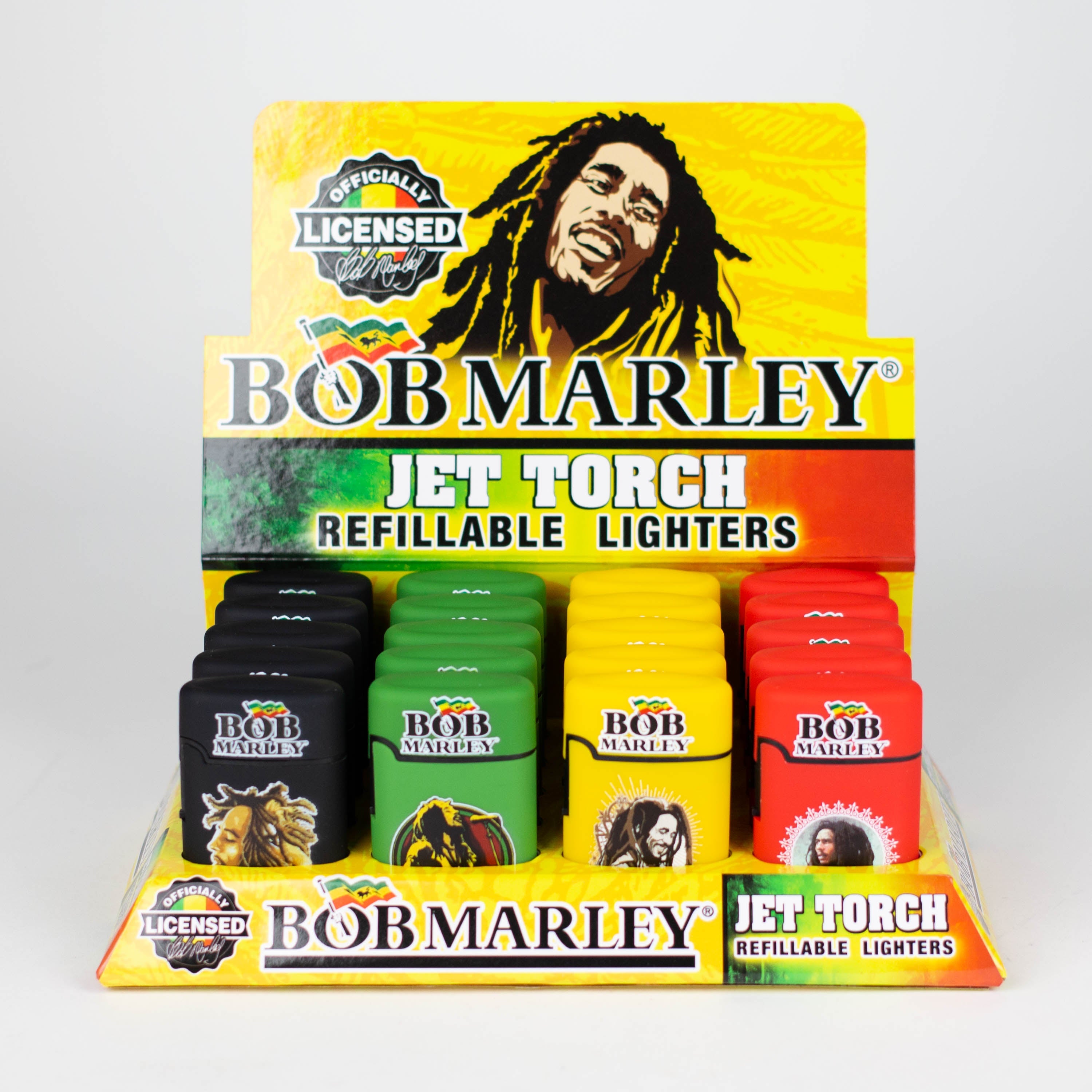 StriKo | Bob Marley single flame Refillable Torch lighter