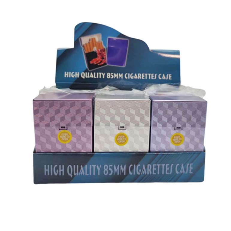 Cigarette Case King Size Pop Up Plastic Box Of 12_0