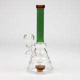 8" color tube glass bong with diffuser