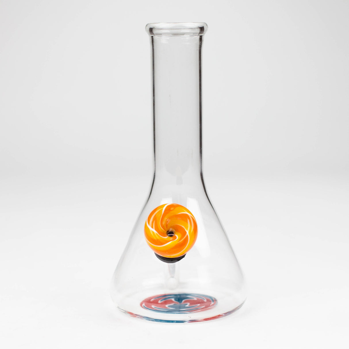 6" beaker glass water bong