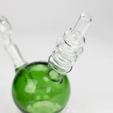 6" Apple glass water bong