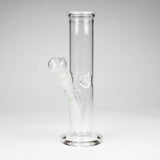 10" Straight tube glass water bong