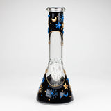 10" 3D Sky Design Glass Beaker Bong Glass Bong 777 Smoke