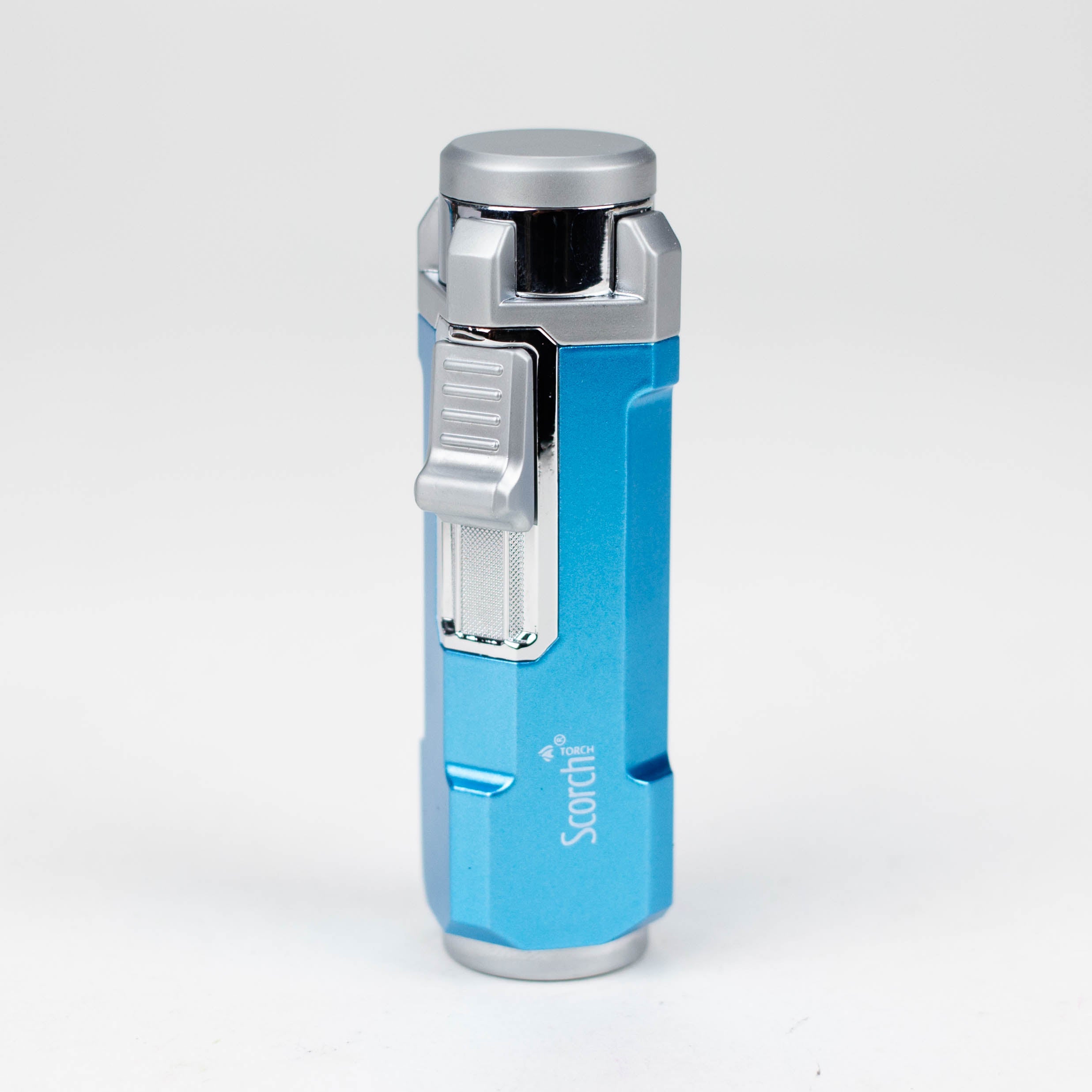 Scorch Torch | 3.5″ Auto Open Triple Torch with Cigar punch [61728