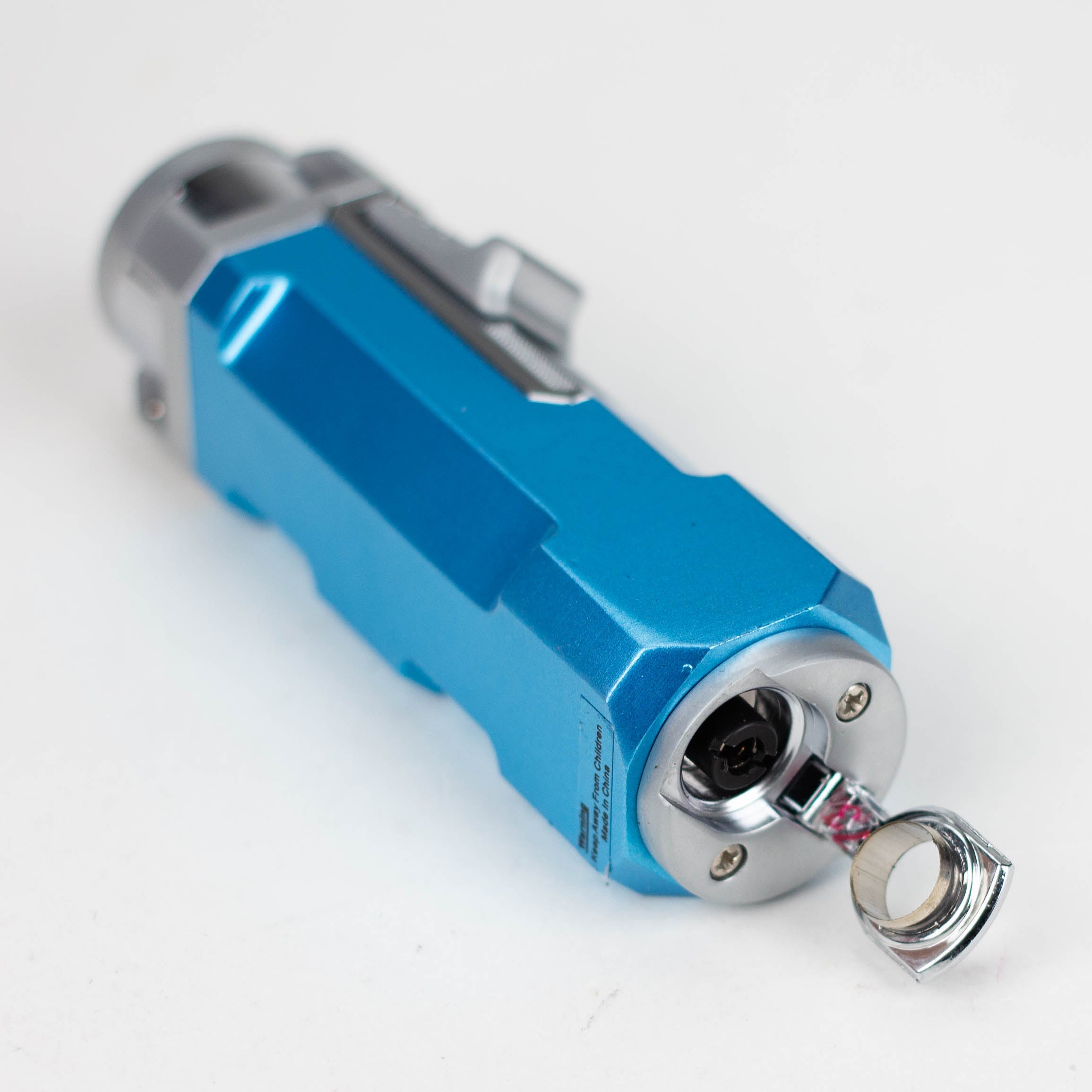 Scorch Torch | 3.5″ Auto Open Triple Torch with Cigar punch [61728