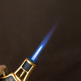 Scorch Torch | Mandala Leaf Designs single flames torch lighter [61644-3]