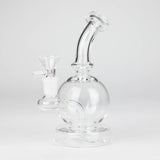 7" Solid Color Electroplate Glass Bong