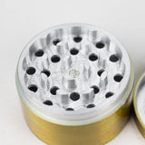 58mm 4 parts Mixed color aluminium grinder pack of 12