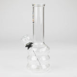 6" Clear Glass water pipe-Sticker