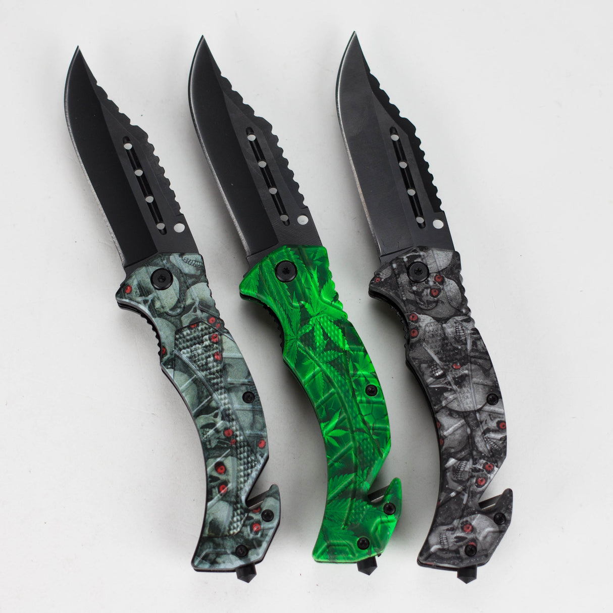 SkullStrike Foldable Pocket Knife