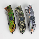 SkullMark Foldable Pocket Knife