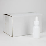 30ml Matt White  Bottles with Dropper - Box of 12