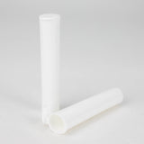 98mm Child proof Pop Top Plastic Pre-Roll Tubes - 300Count Tube JC Novelty & Design White