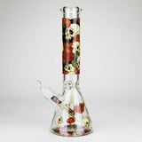 14″ Design Exclusive License Glass 7mm Bong Beaker Bong-Box of 6 [C1559-COMBO A]