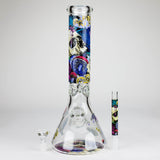 14″ Design Exclusive License Glass 7mm Bong Beaker Bong-Box of 6 [C1559-COMBO C]