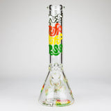 14″ Design Exclusive License Glass 7mm Bong Beaker Bong-Box of 6 [C1559-COMBO B]